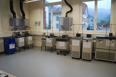 Temperature measurement - mcs Laboratory - Altdorf